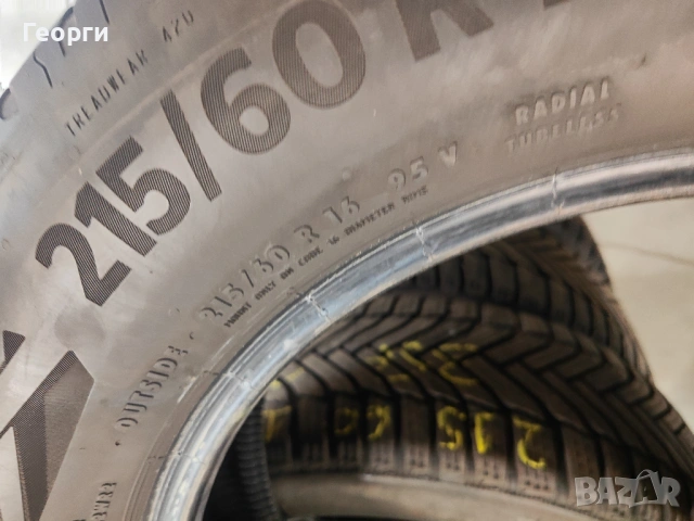 2бр.летни гуми 215/60/16 Continental, снимка 6 - Гуми и джанти - 53931865