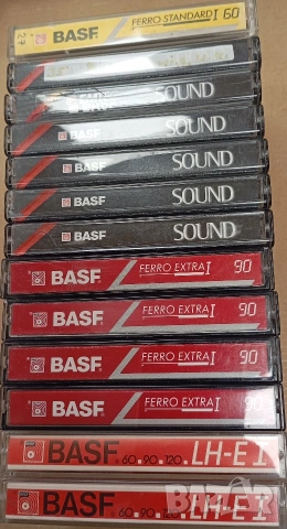 Лот от 13 аудио касети BASF