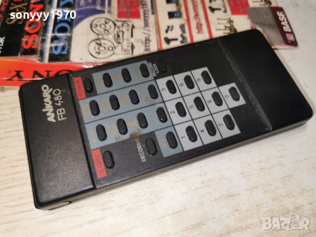 ANKARO FB480 SATELLITE RECEIVER REMOTE 2112251045