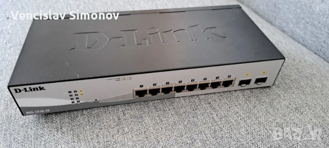 Управляем smart суич D-link DGS-1210-10, снимка 1 - Суичове - 46958078