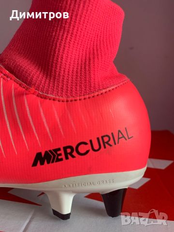 Nike Mercurial Victory VI DF AG-PRO Motion Blur - Racer Pink/Black/White , снимка 3 - Футбол - 45686826