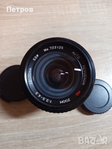 Обектив Revuenon Zoom MC-28-70mm 1:3.5-4.5, снимка 5 - Обективи и филтри - 52263882