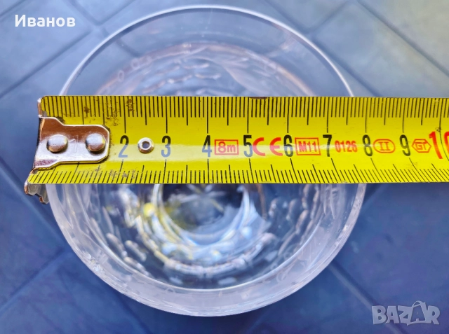 Нов Масивен Голям Кристален съд и Комплект Кристални чаши за Боле/Пунш, снимка 11 - Сервизи - 51479833