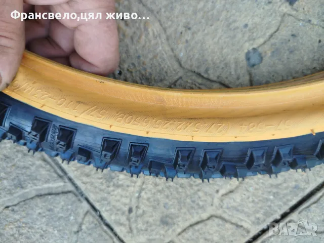 Нова гума за велосипед колело schwalbe smart sam 27.5, снимка 3 - Части за велосипеди - 47590529