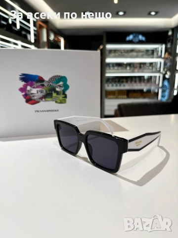 Prada Слънчеви Очила С UV400 Защита😎С ПОДАРЪК🎁Калъф - Налични Различни Цветове Код SK716, снимка 6 - Слънчеви и диоптрични очила - 53146402