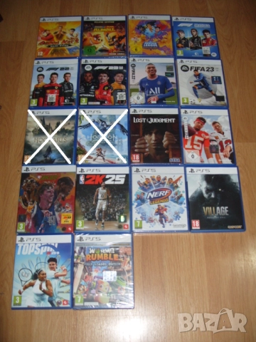 Игри за PlayStation 5, PS5 Част 2 - 40лв за брой