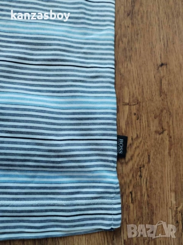 hugo boss - страхотна мъжка тениска КАТО НОВА XL УМАЛЕНА, снимка 5 - Тениски - 51659569