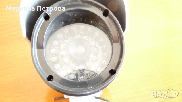 Имитация на охранителна камера - 4 броя конплект, снимка 3 - Камери - 51968659