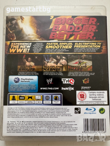 WWE 12 за Playstation 3(PS3), снимка 2 - Игри за PlayStation - 51866726