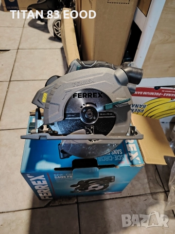 FERREX 40V акумулаторен циркуляр, 4000 мин-, снимка 2 - Други инструменти - 52929439