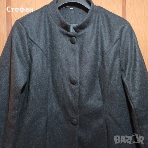 Ново черно дамско сако,размер L, снимка 3 - Якета - 54044458