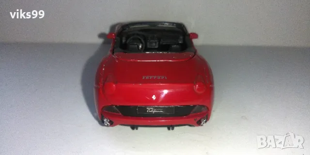 Bburago Ferrari California - Мащаб 1:43, снимка 3 - Колекции - 47979427