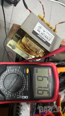 Изолационен трансформатор 220V / 60V – 160VA 