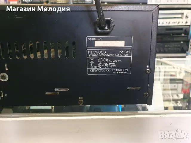 Усилвател Kenwood KA-1060 Две по 60 вата на 4 ома  В отлично техническо и визуално състояние., снимка 11 - Ресийвъри, усилватели, смесителни пултове - 48566772