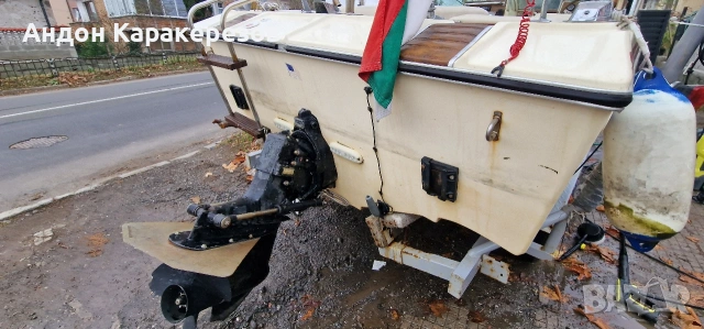 Лодка + Колесар Webbcraft 6м, снимка 4 - Воден транспорт - 53630172