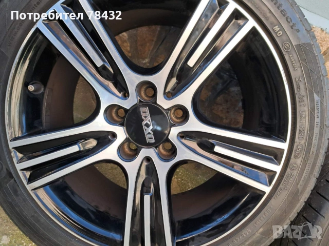 Джанти с гуми за Мерцедес 225/45/17 , снимка 2 - Гуми и джанти - 53205537