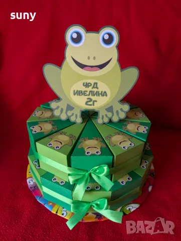 Картонена торта Блуи и Бинго, снимка 16 - Други - 48803263