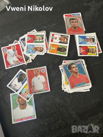 130 стикера Topps England 2014