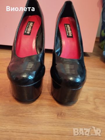 Обувки на ток, снимка 2 - Дамски обувки на ток - 45682458