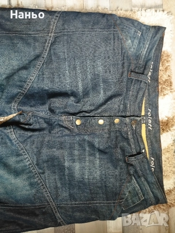 Мото дънки-Roleff-Kevlar!Размер-W38-L32!, снимка 5 - Мотоциклети и мототехника - 54029508