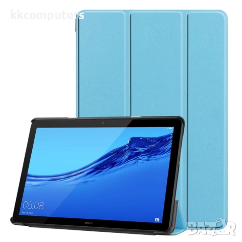 Huawei MediaPad T5 10 Wallet Кожен Калъф и Протектор, 29,90 лв, снимка 6 - Калъфи, кейсове - 52673993