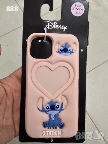 калъф за iphone 13 , 14 LILO AND STITCH , снимка 2 - Калъфи, кейсове - 52874223