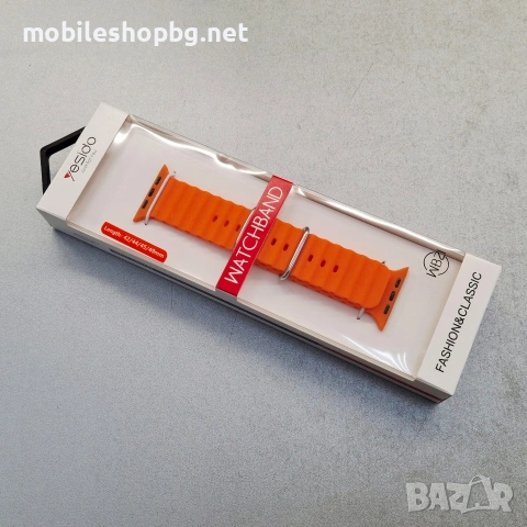 каишка оранжева за Apple Watch 42,44,45,49mm