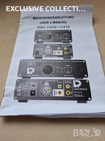 LAKE PEOPLE DAC C416 made in Germany, снимка 8 - Аудиосистеми - 54014480
