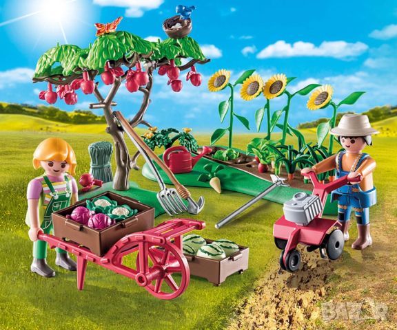 Playmobil - Стартов пакет: Зеленчукова градина, снимка 5 - Конструктори - 45659271