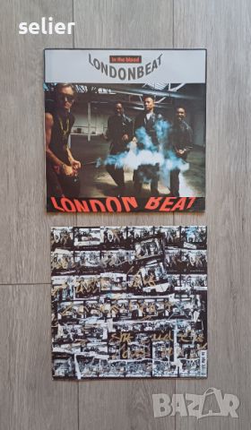 LONDON BEAT-IN THE BLOOD Издание 1990г Цена-30лв, снимка 1 - Грамофонни плочи - 46419340
