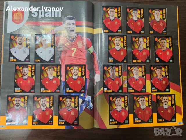 Албум за стикери World Class 2024, 100% Попълнен, в Перфектно състояние!, снимка 7 - Колекции - 51861621