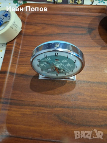 Анимиран, будилник механичен-Китай, работи точно, снимка 3 - Други ценни предмети - 53142763