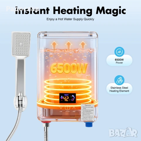 Проточен бойлер 6500W, снимка 5 - Бойлери - 52367492