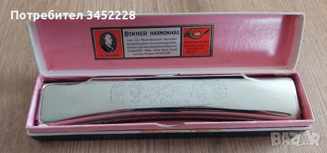 хармоника HOHNER Германия за ценители , снимка 7 - Антикварни и старинни предмети - 53784473