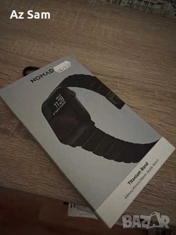 Nomad titanium apple watch band, снимка 3 - Смарт часовници - 52260926
