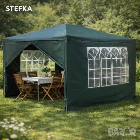 Градинска шатра 4/3 м, снимка 4 - Градински мебели, декорация  - 53777472