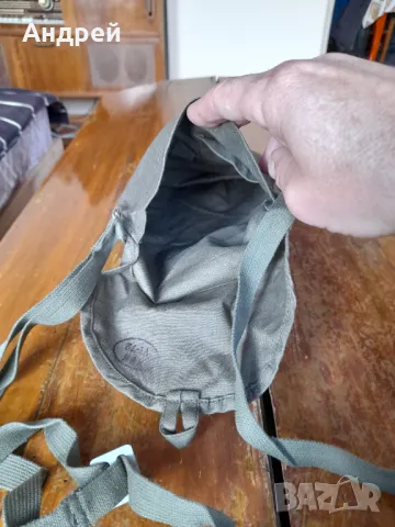 Стара брезентова военна чанта,сумка,чохъл, снимка 5 - Антикварни и старинни предмети - 49404949