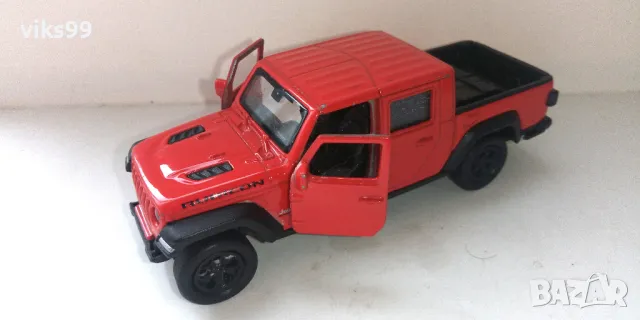 Jeep Gladiator 2020 Welly - Мащаб 1:34/39, снимка 2 - Колекции - 48651152