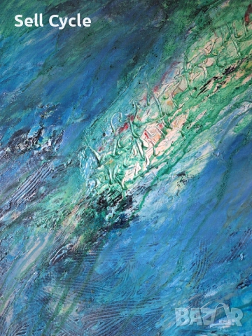 ✅КАРТИНА МАСЛО - ПСАЛМИ - 50/70 СМ.❗, снимка 7 - Картини - 51529612