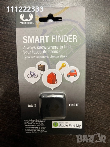 GPS тракер за вещи – работи с Apple Find My