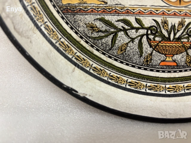 Керамична чиния за стена от Кипър, снимка 5 - Декорация за дома - 53691220