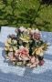 Прелестен порцеланов букет рози 🌹🌹
 🇮🇹 Capodimonte, снимка 7