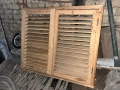 Дървена дограма с капаци НОВА, снимка 3