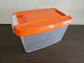 Пластмасова прозрачна кутия с капак 5 и 9 литра ❤ Кутия за лего/Кутия за играчки/Кутия за пъзели, снимка 6