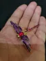 fascinating dragonfly brooch, интересен брошка със стрекоза  , снимка 2