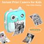 Моментална камера за деца Детски фотоапарат принтер функция за печат на снимки, снимка 9