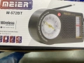 Мултифункционално настолно Bluetooth радио и аудио вграден музикален плейър MEIER M-572BT , снимка 3