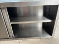 Неутрално професионално кухненско оборудване стенен шкаф рафт с плъзгащи врати, снимка 5