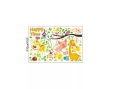 Стикер за стена, винилови стикери с анимационен филм "Happy Time" 125см * 180см (лист 90 * 60см), снимка 6