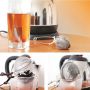 Филтър за чай от неръждаема стомана с дръжка, снимка 4